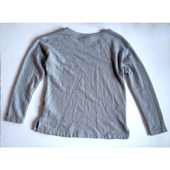 Columbia Women’s Knit Crewneck Pullover Light Gray | Long Sleeve | Size Medium - Picture 3 of 9